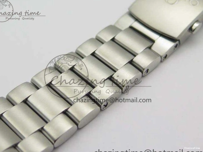 0424 FastDry Planet Ocean Master Chrono SS OM 1:1 Best Edition Black Dial On SS Bracelet A9900 V 8112